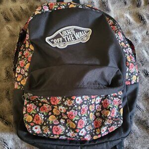Vans floral backpack